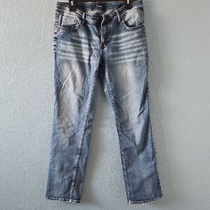 Women's Classic Blue Straight Leg Jeans